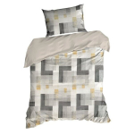 Voodipesukomplekt Eurofirany POS/HOME/06 Mikrokiud Hall Abstraktne