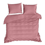 Voodipesukomplekt Eurofirany VERA Satiin Roosa Puuder 160x200, 3-osaline