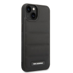 Karl Lagerfeld KLHCP14MPSQAK iPhone 14 Plus 6,7 musta/musta Puffy pikendatud logo deksel