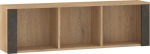Seinariiul Meblocross Hugo HUG-05 tamm Cremona / pruun avatud praktiline