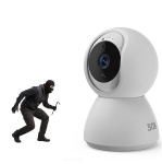 Nutikas WiFi sisevalvekaamera, k&otilde;lar, &ouml;ine n&auml;gemine 2.4G 360&deg;