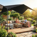 Pergola paviljon 300x300x280 cm tumehall, metall