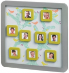 Pildiraam Beebikunst Sugupuu Magnetiline kriiditahvli raam kleepsudega