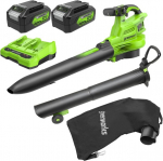 Akutoitega lehepuhur-imur Greenworks BL48L421-01