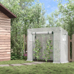 Kile kasvuhoone Outsunny , 200x68x196cm, Balta