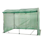 Seinakasvuhoone, PE, 3 m2, 3&times;1 m, roheline
