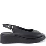 GRUNER SCHUHE Naiste sandaalid, mustad, sandaalid