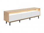 TV kapp Gap, 190x45 cm, pruun/valge