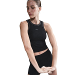 Nike Dri-Fit One Fit Crop naiste T-s&auml;rk, must IB7886 010, XS