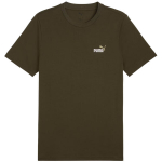 Puma Ess 2 Color Small No. 1 Logo Tee meeste T-s&auml;rk oliiviroheline 684717 70, L