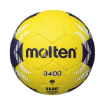K&auml;sipallitreeningute pall Molten H3A3400 YN, 3d. kollane\sinine, 3
