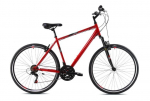Trekingu jalgratas Capriolo Trek Sunrise, 28", punane/must