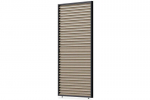 Reguleeritavate horisontaalsete ribakardinate paneel paviljonidele Pergola elegance/deluxe/fusion 1,3 m, pruun (123,5 cm)