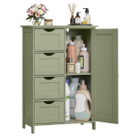 Vannitoa hoiukapp 55x30x82 cm roheline MDF