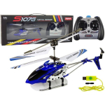 SYMA S107G helicopter + Remote control + Rechargeable battery Blue