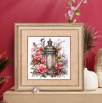 Tikkimiskomplekt Magic Needle "Lantern in Bloom" 70-44