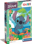 Puzzle - CLEMENTONI - Stitch - 104 pieces - Cartoons and comics - Children