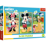 Puzzle 3x50 Hiired puhkusel TREFL