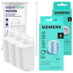 3-osaline filtrikomplekt kohvimasinale &bdquo;AquaFloow&rdquo;, filtritahvlid kohvimasinatele &bdquo;Siemens&rdquo; EQ6, EQ3 ja EQ9.