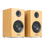 Audizio BS15 aktiivsed riiulik&otilde;larid 60W BT, bambus