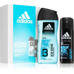 Komplekt Adidas Ice Dive meestele: deodorant 150 ml + du&scaron;igeel 250 ml