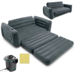 Diivan 2-&uuml;hes sametmadrats + pump INTEX 66552-66640