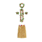 Kost&uuml;&uuml;mi aksessuaarid komplekt, Green Grass Skirt Garland