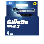 Vahetatavad žiletiterad Gillette Mach3 Turbo, 4 tk, h&otilde;&otilde;rdumist v&auml;hendavad terad, mugav raseerimine