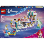 LEGO Disney Princess 43299 Ariel'i Kuninglik Pulmalaev - M&auml;nguasi alates 6. eluaastast - Dekoratsioon