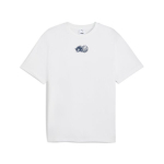 PUMA meeste vabaaja T-s&auml;rk PUMA X SONIC Relaxed PUMA GRAPHIC Tee PUMA White - 63240602, valge