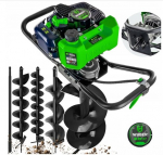 Bensiinimootoriga mullafrees Wuber W74325, kolme puuriga