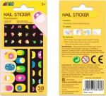 Avenir Fluo k&uuml;&uuml;nekleebised &ndash; k&uuml;psised (38 tk)