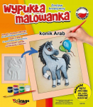 3d reljeefmaal "araabia hobune" - loominguline komplekt lastele
