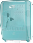 Tork Matic k&auml;ter&auml;tikute dosaator, valge/t&uuml;rkiissinine, W6