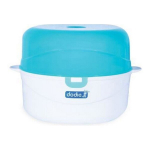 Mikrolaine-sterilisaator Dodie Microwave 2-&uuml;hes kuum ja k&uuml;lm, 2-minutiline ts&uuml;kkel, universaalne sobivus