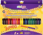 Strigo Jumbo kahepoolsed v&auml;rvilised v&auml;rvipliiatsid, 24 tk. (48 v&auml;rvi)