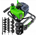 Bensiinimootoriga mullafrees Wuber W74324, kolme puuriga