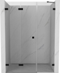 Mexen Lunar-F kokkupandavad du&scaron;&scaron;iuksed vasak 125 cm, l&auml;bipaistev, must - 836S-125-050-70-00-L