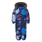 Huppa Laste talvekombe KEIRA, navy pattern
