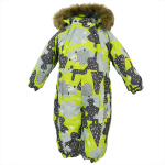 Huppa Laste talvekombe KEIRA, lime pattern, 68