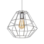 TK Lighting ripplamp Diamond silver chrom 4203