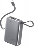 Akupank 4smarts Pocket Dual Cord 20000 Mah 22,5w, hall, Usb-c kaabliga