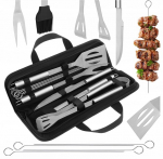 Grillit&ouml;&ouml;riistade komplekt 9 tk. koos korpusega