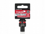 Tvardy l&ouml;&ouml;kots T00210-08, 8mm, 1/2&rdquo; ruudukujuline ajam, l&uuml;hike, kvaliteetne CR-MO teras