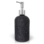 Klaasist seebidosaator hall 450ml Orion, Muilo dozatorius stiklinis pilkas 450 ml