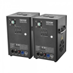 Cold Spark Machine, 2 tk, 700W, 23x21x32.5 cm, must, alumiiniumisulamist
