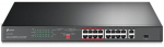 Tp-link Tl-sl1218p: 16-pordiline Poe l&uuml;liti koos Sfp-ga