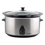 Aeglane keetja Hausberg HB-1300, 3,5 L, keraamiline anum, 200 W, roostevaba teras