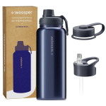 Wessper B3 THERMOSTEEL Luminous Blue 1000ml termopudel 1000ml