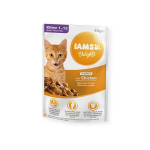 M&auml;rgtoit kassidele kanaga Iams Kitten, 85 g